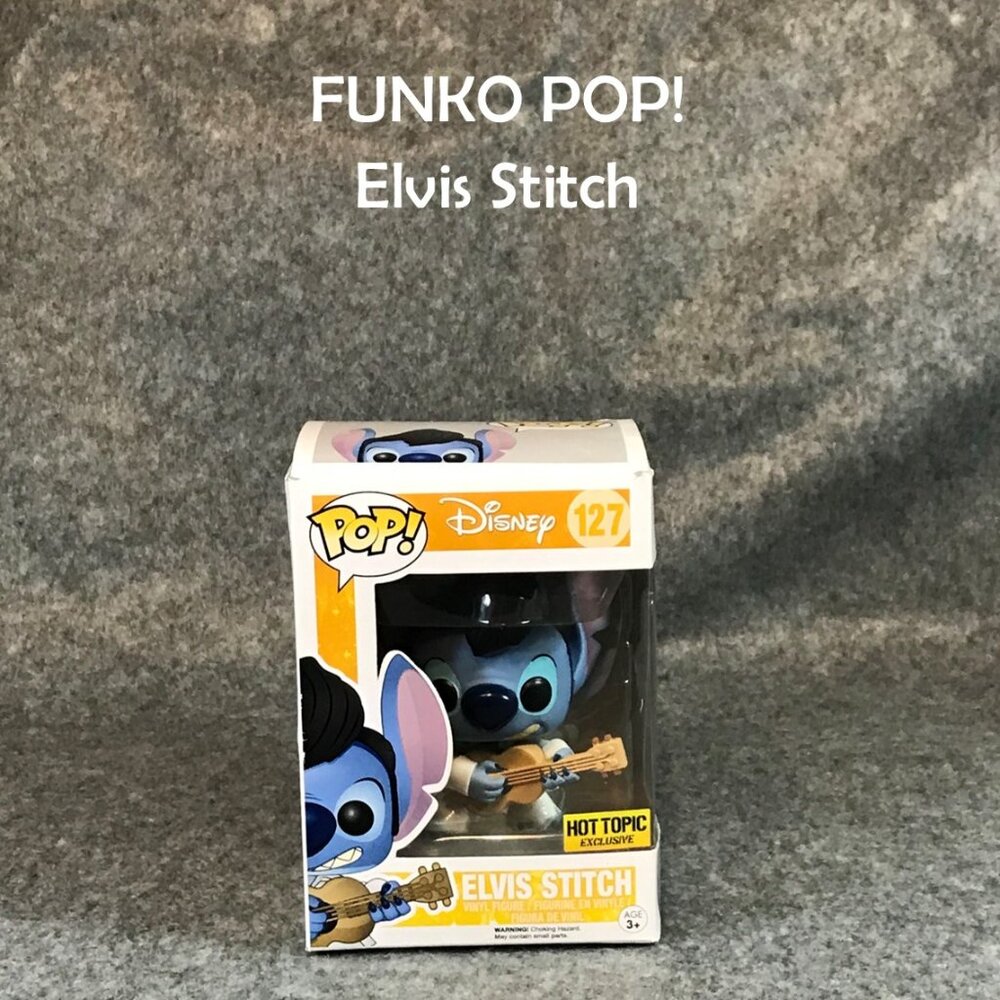 Funko Pop Disney Disney Lilo & Stitch Series 7 Elvis Stitch 127 Hot Topic